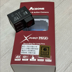 에이스원 Xpro MAX 액션캠 풀박스 세트 판매합니다