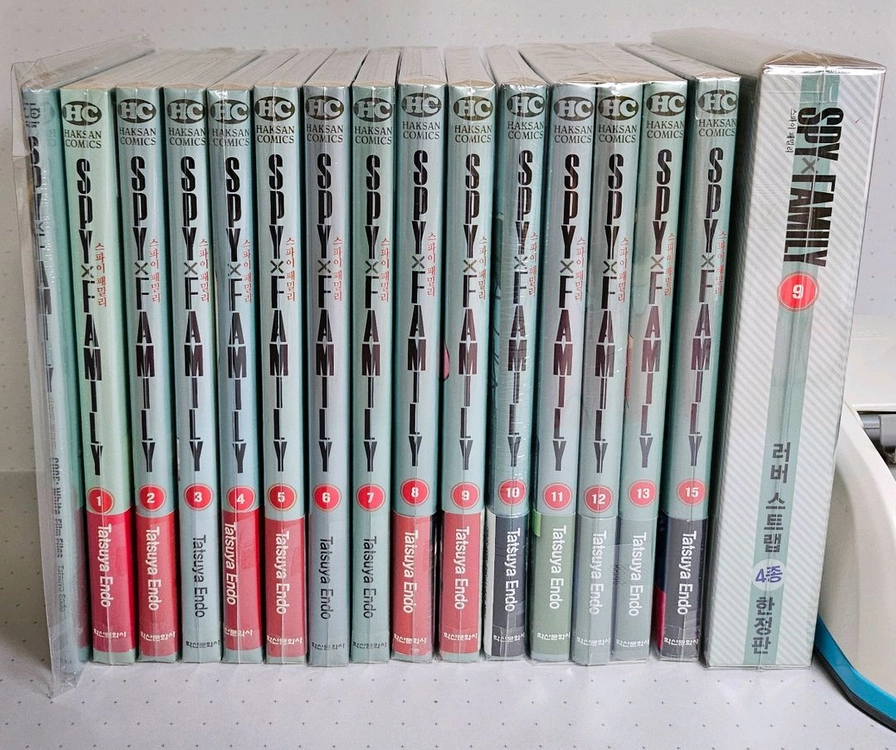 스파이 패밀리 1~15권 초판 일괄 (14권X) - 안심되는 중고거래