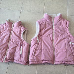 아떼아떼 양면 조끼 120사이즈 90사이즈