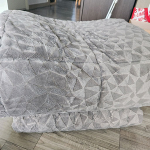 국산 극세사 이불패드 배게커버 세트(퀸)