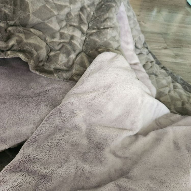 국산 극세사 이불패드 배게커버 세트(퀸)--2