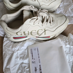 구찌라이턴 스니커즈 36사이즈