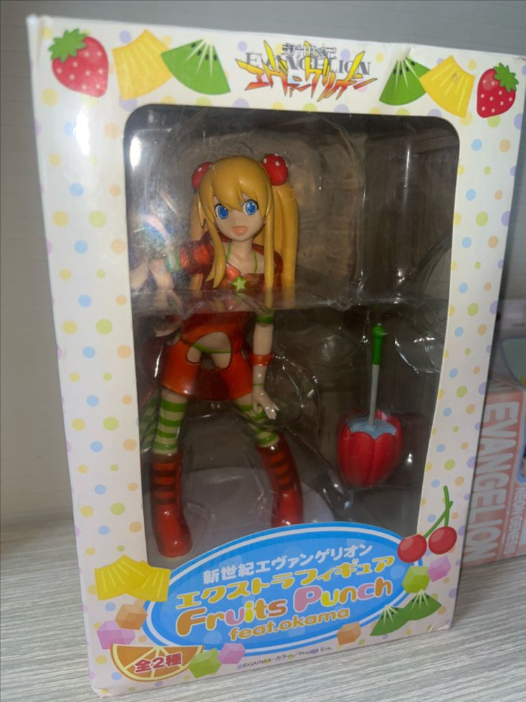 에반게리온 후르츠 펀치 아스카 피규어--0