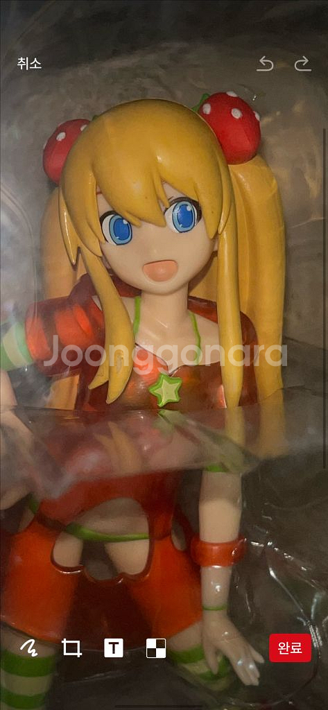 에반게리온 후르츠 펀치 아스카 피규어--2