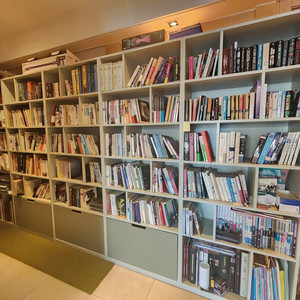 올리브 그린 책장 5대