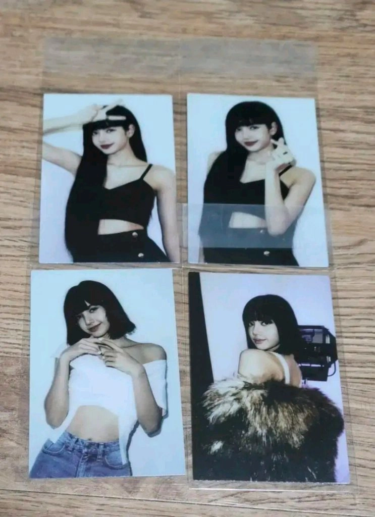 (SET) 블랙핑크 정규 앨범 THE ALBUM 리사 랜덤 포토카드 포카 세트 이미지