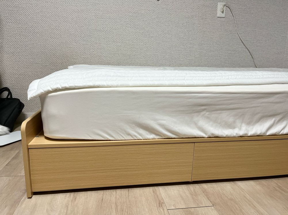 리바트 쿠션형 수납침대 프레임--2
