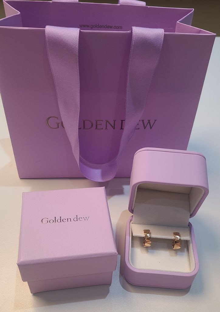 골든듀 듀이터널스 귀걸이 로즈골드 이미지