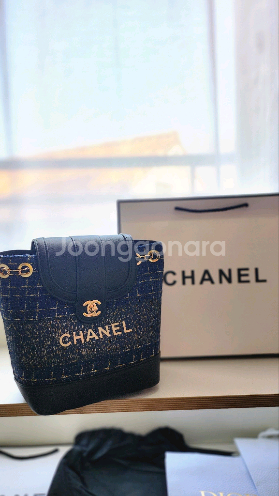샤넬 뷰티 트위드 백팩 마지막할인가--0