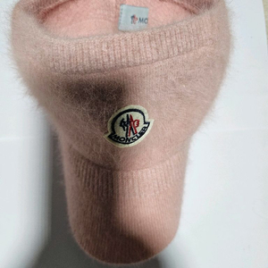 몽클레어 앙고라 핑크 썬캡