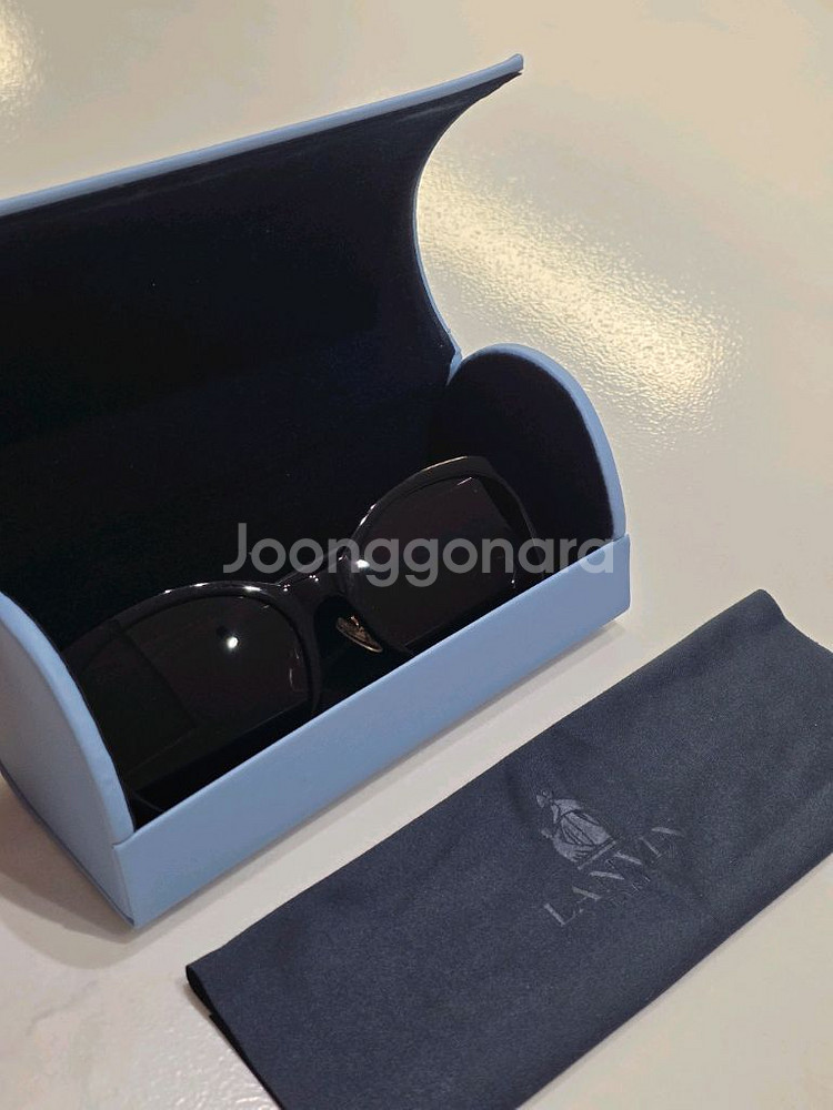 랑방 선글라스 LNV653SLBK 블랙--9