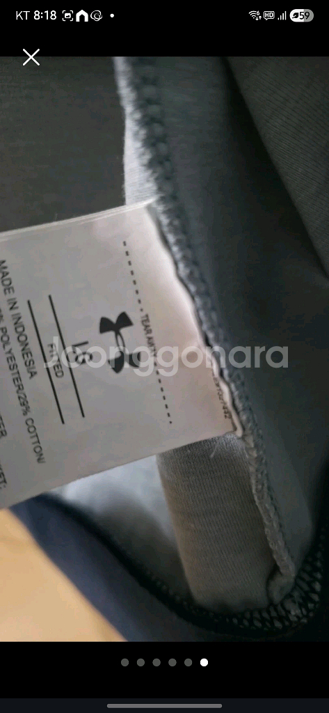 언더아머 후드 조끼 L--3