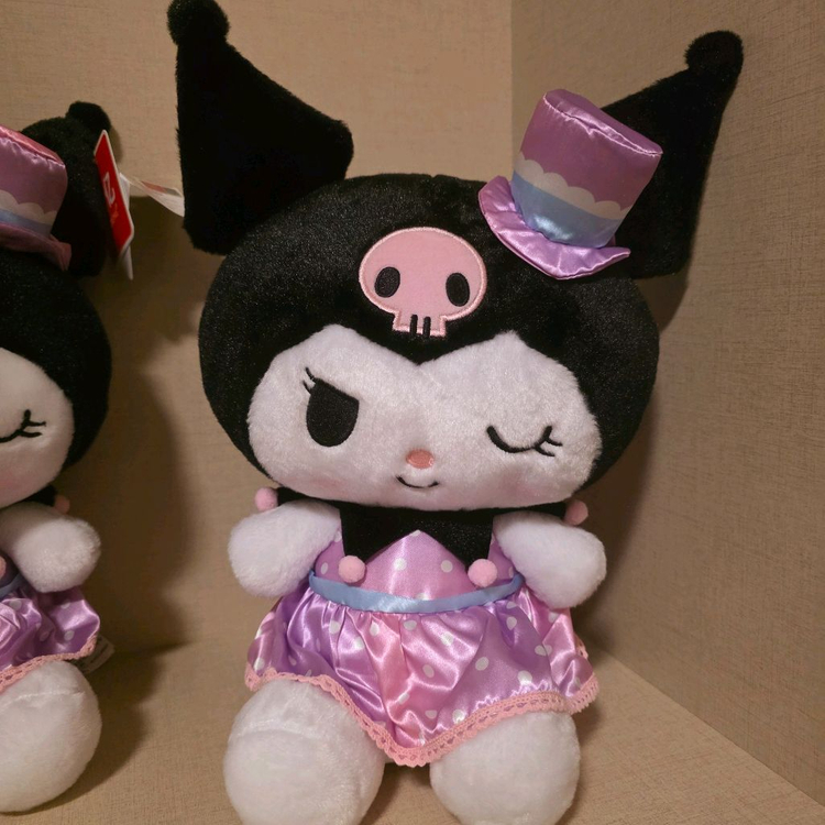 산리오 쿠로미 리본드레스 중형 인형 새상품 가격내림.--3