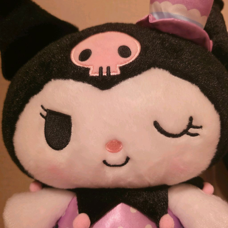 산리오 쿠로미 리본드레스 중형 인형 새상품 가격내림.--7