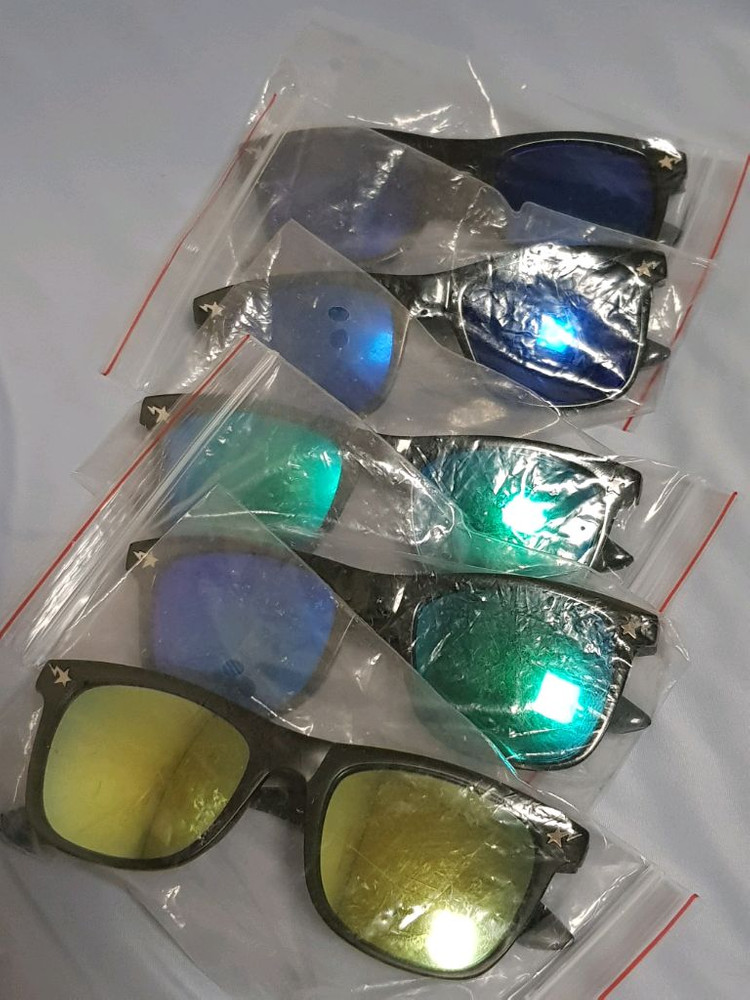 아동 미니 별 미러 선글라스 안경 PVC UV400--7