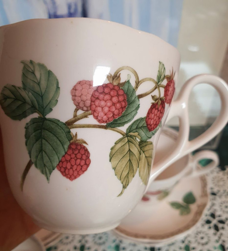 앤틱 일본 노리다케 로얄 오차트 찻잔1조값--3