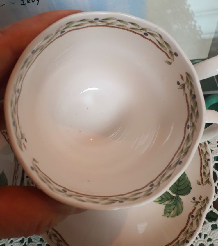 앤틱 일본 노리다케 로얄 오차트 찻잔1조값--4