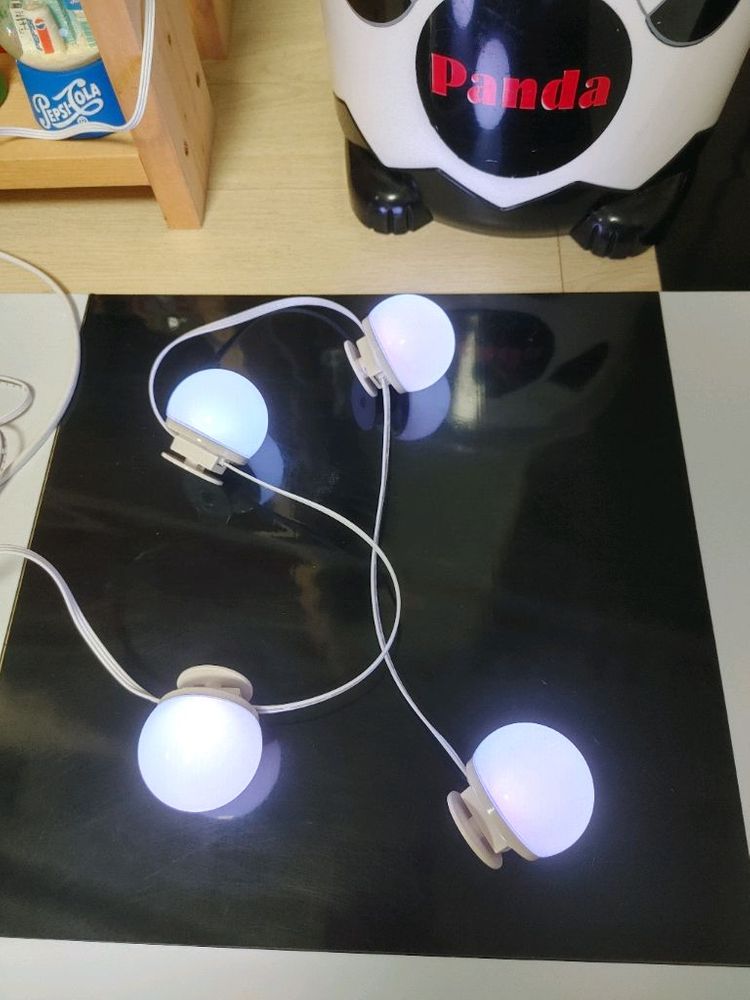 LED 화장대 전신거울 전구 블루투스 컨트롤--2