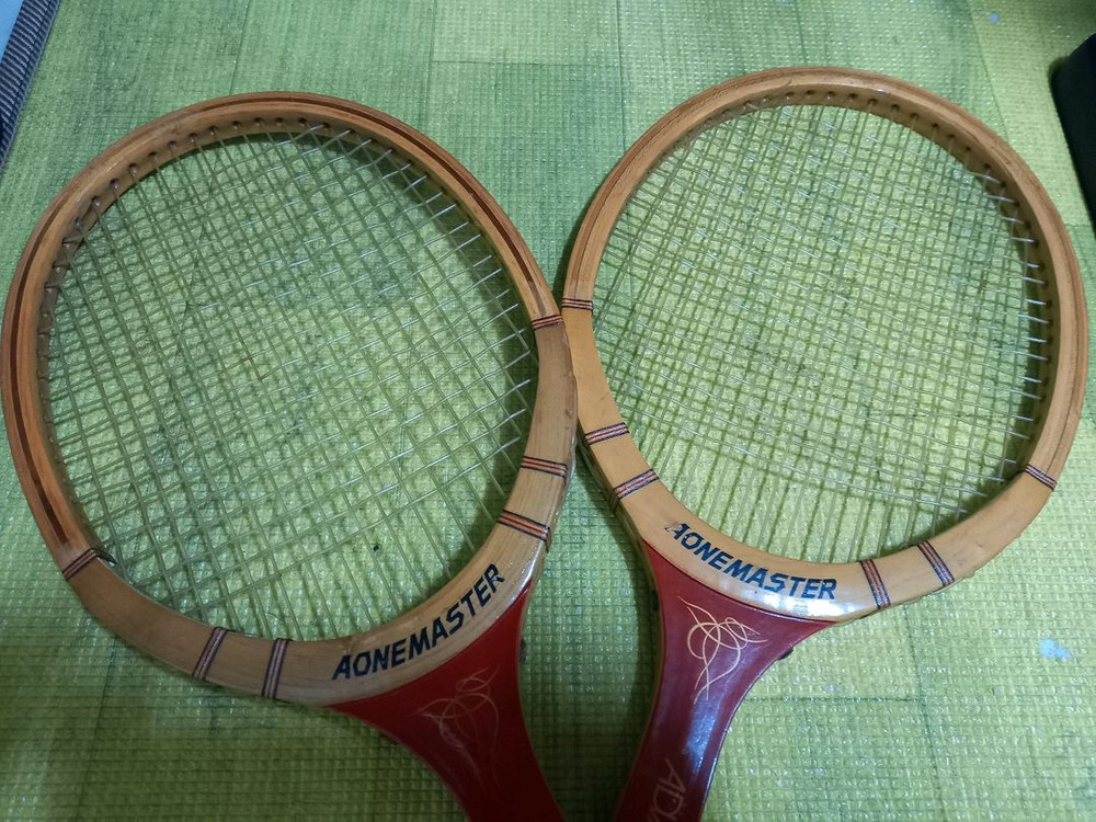 빈티지 골동품 윌슨 우드 테니스라켓 각 79000원 이미지