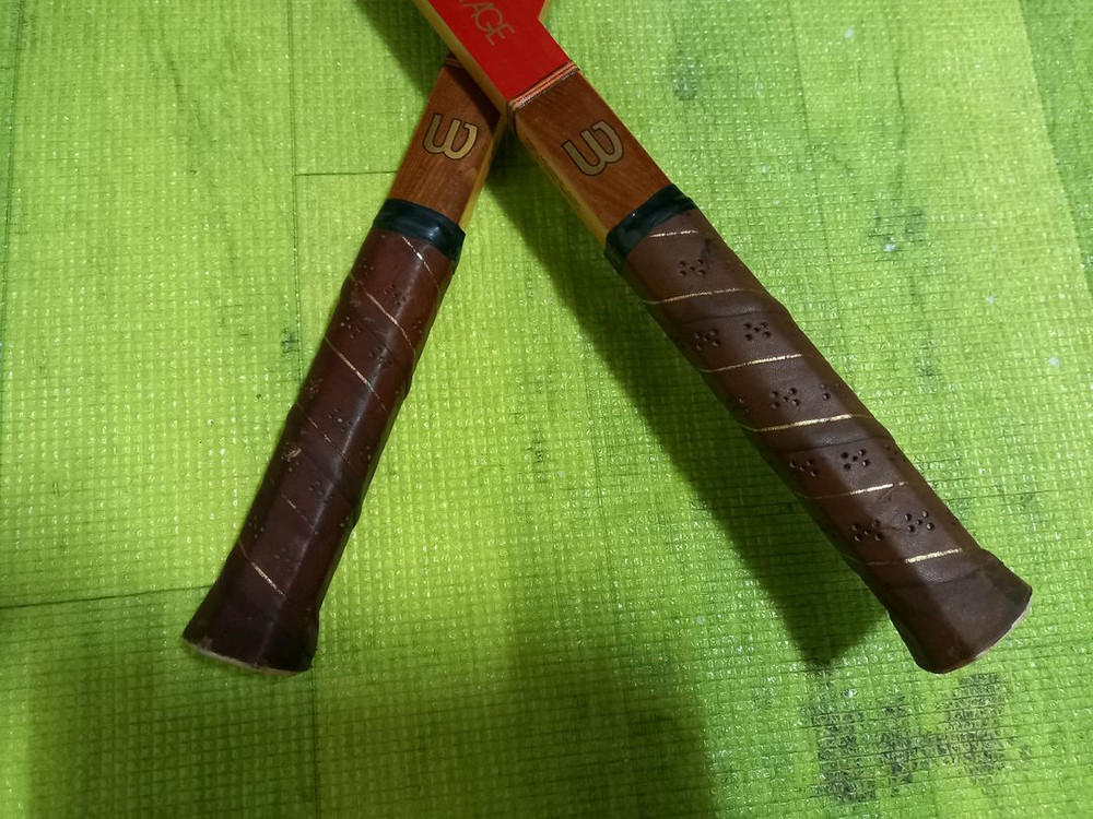 빈티지 골동품 윌슨 우드 테니스라켓 각 79000원 이미지