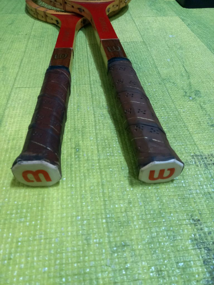 빈티지 골동품 윌슨 우드 테니스라켓 각 79000원 이미지
