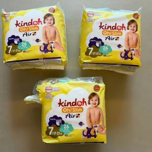 킨도 오슬림 에어 팬티 기저귀 7단계(17~21kg) 3팩