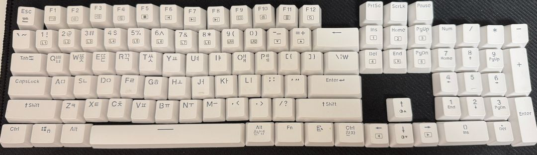 키캡 마우스 램 등--1