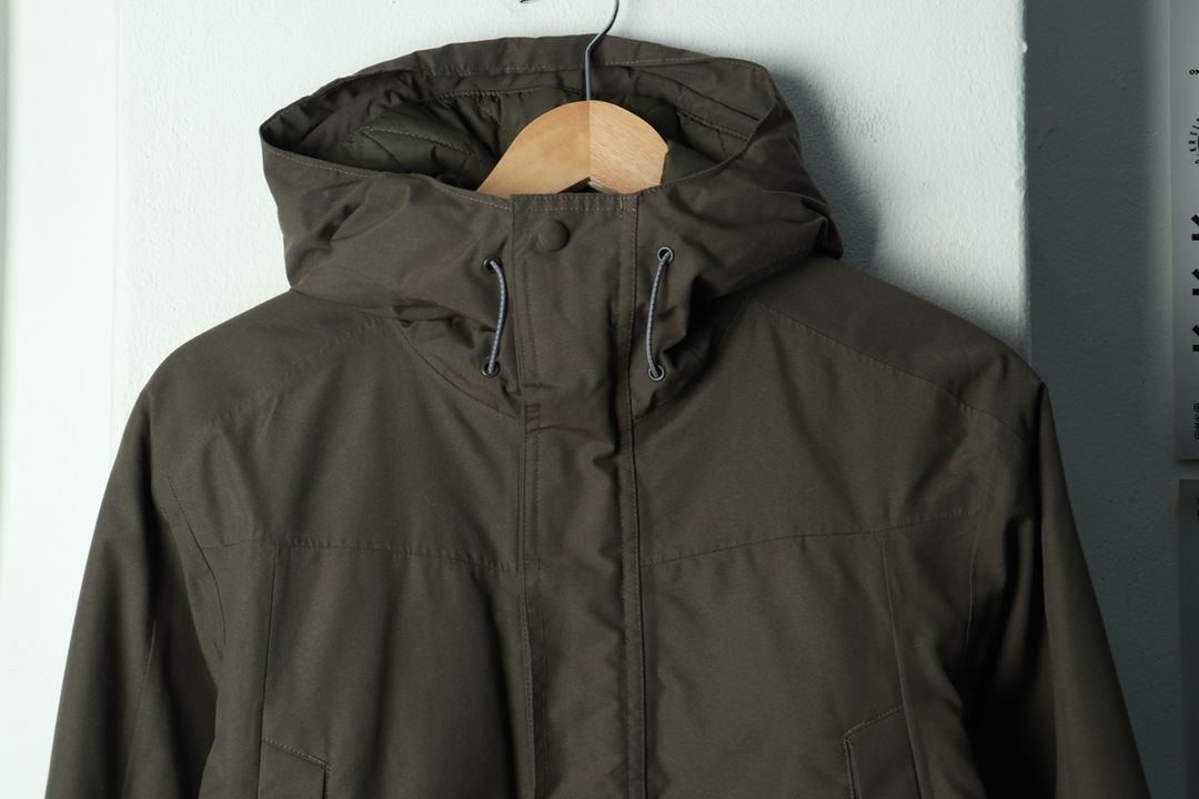 (M) 아디다스 패딩 점퍼자켓 야상 경량 카키 이미지