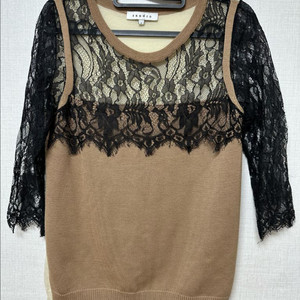 sandro 산드로 시스루 니트