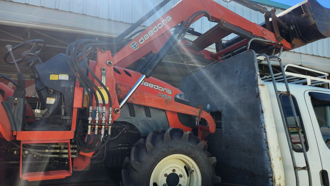 대동 D470 트랙터 트랙트 트렉터 트렉트 위캔 로터리 로타리--5