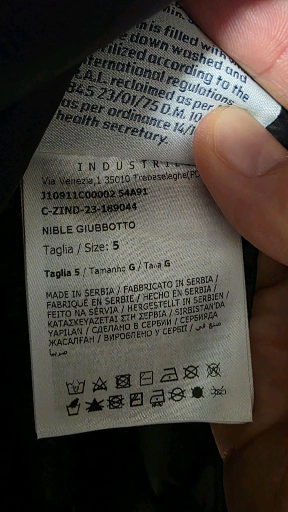 몽클레어 남성 롱패딩 니블(5사이즈,110) 이미지