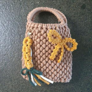 마크라메 토트백