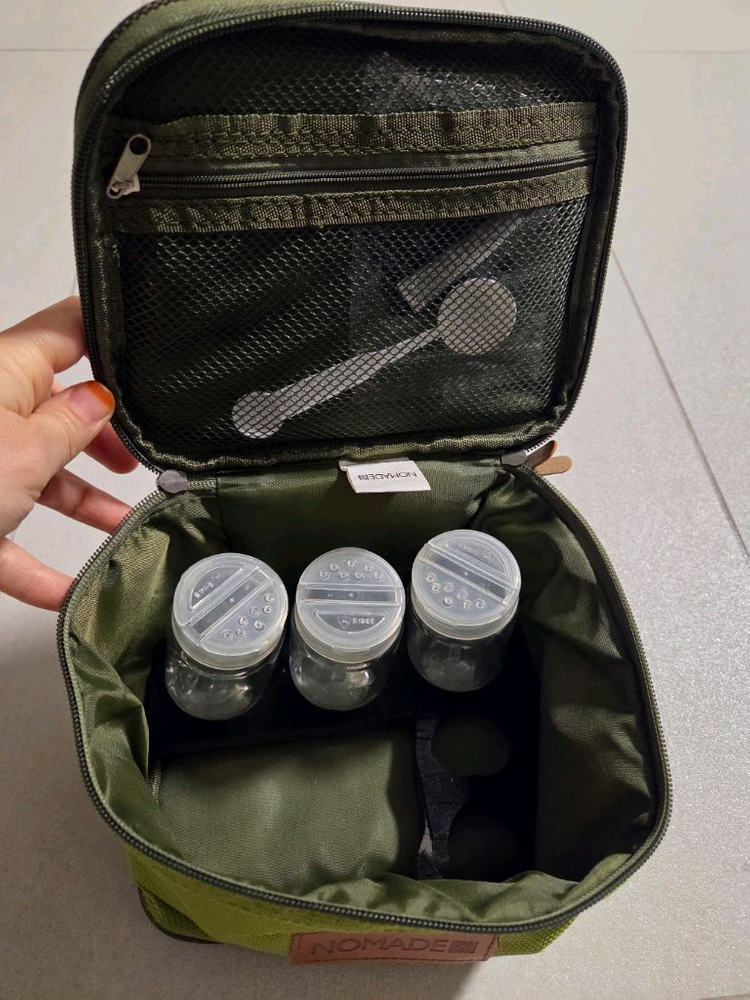 캠핑용 양념가방--1
