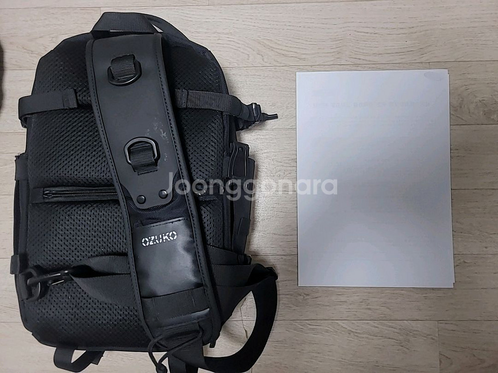 [ 상태최상_대용량 블랙메신져백 / 다용도힙색 / 등산가방 / 출퇴근가방 저렴히 판매 ]--1