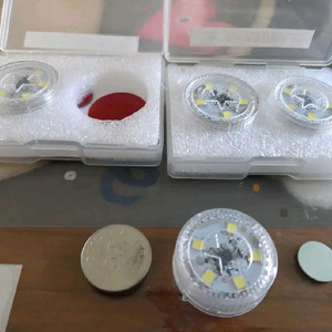 자석 스위치 방식 LED 플리커(깜빡이) 신품 4EA