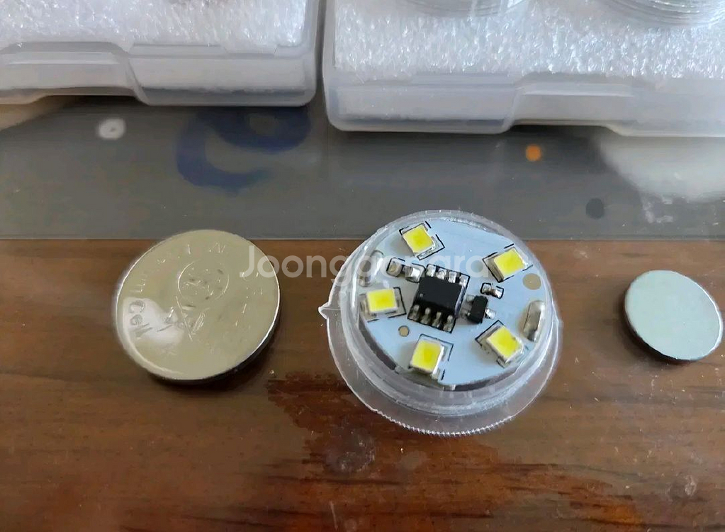 자석 스위치 방식 LED 플리커(깜빡이) 신품 4EA--1