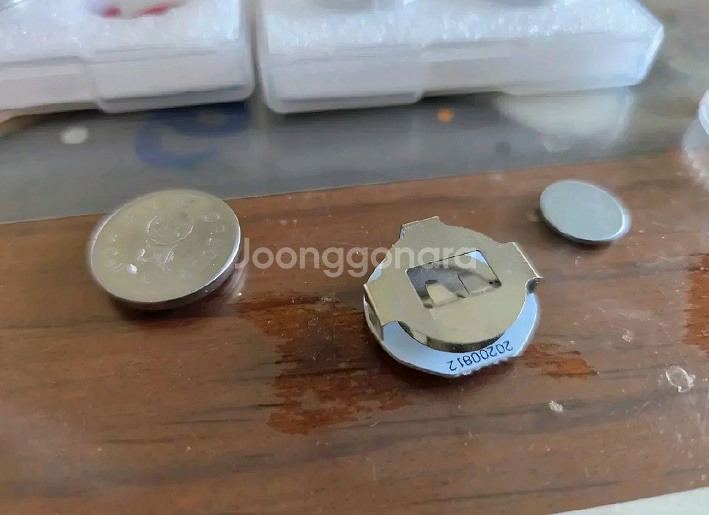 자석 스위치 방식 LED 플리커(깜빡이) 신품 4EA--2