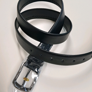 남성벨트 지오다노 블랙 PU가죽 벨트 새상품