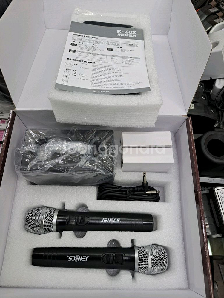 제닉스 무선마이크 K-60N--1