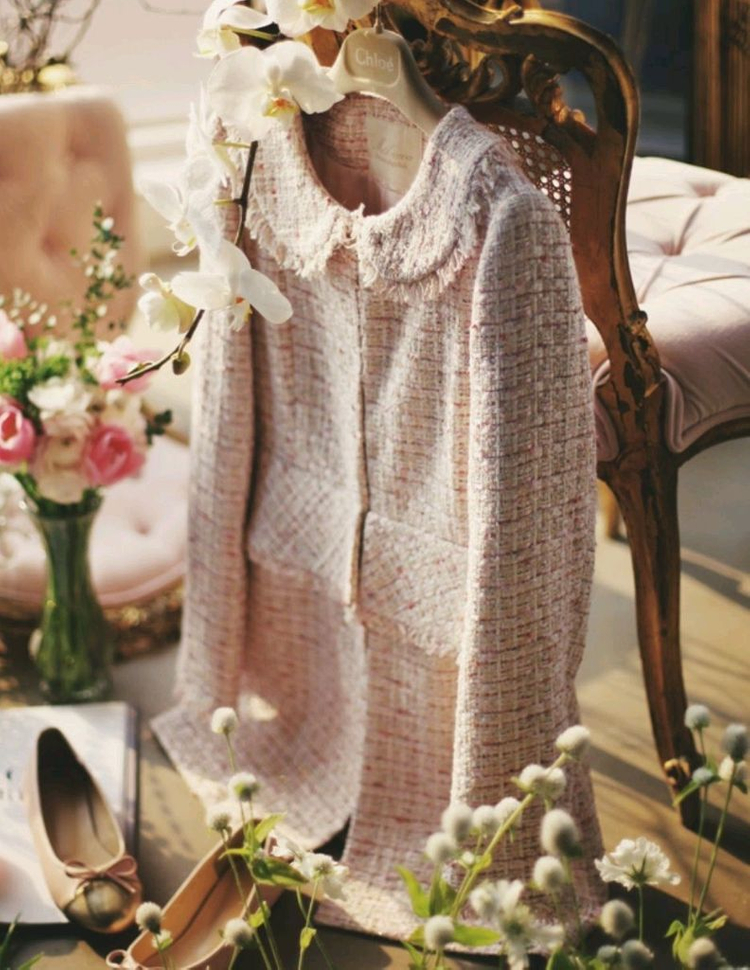 택달린새옷) 밀크코코아 핑크 코코트위드 봄코트--1