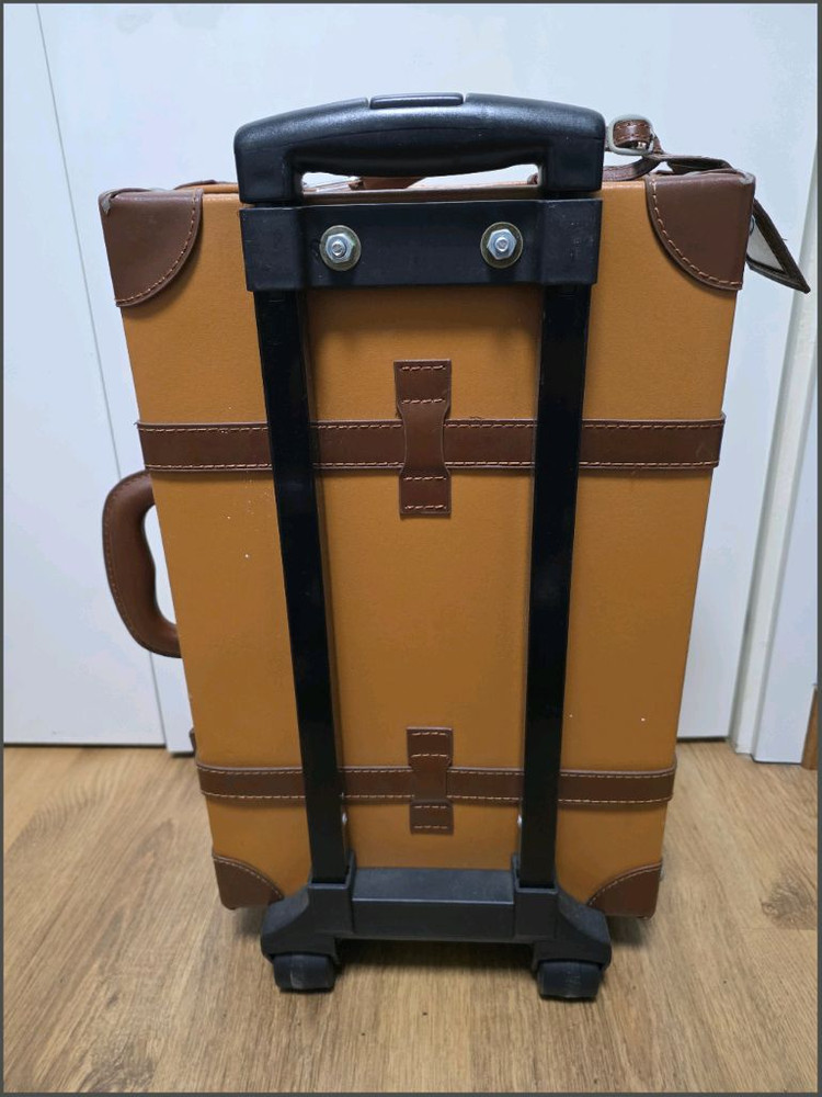 Hebes London 수트케이스 여행가방 케리어 브라운--2