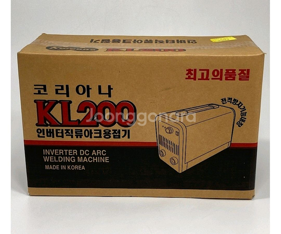 초경량 직류인버터아크용접기 코리아나KL200 KOREA--9