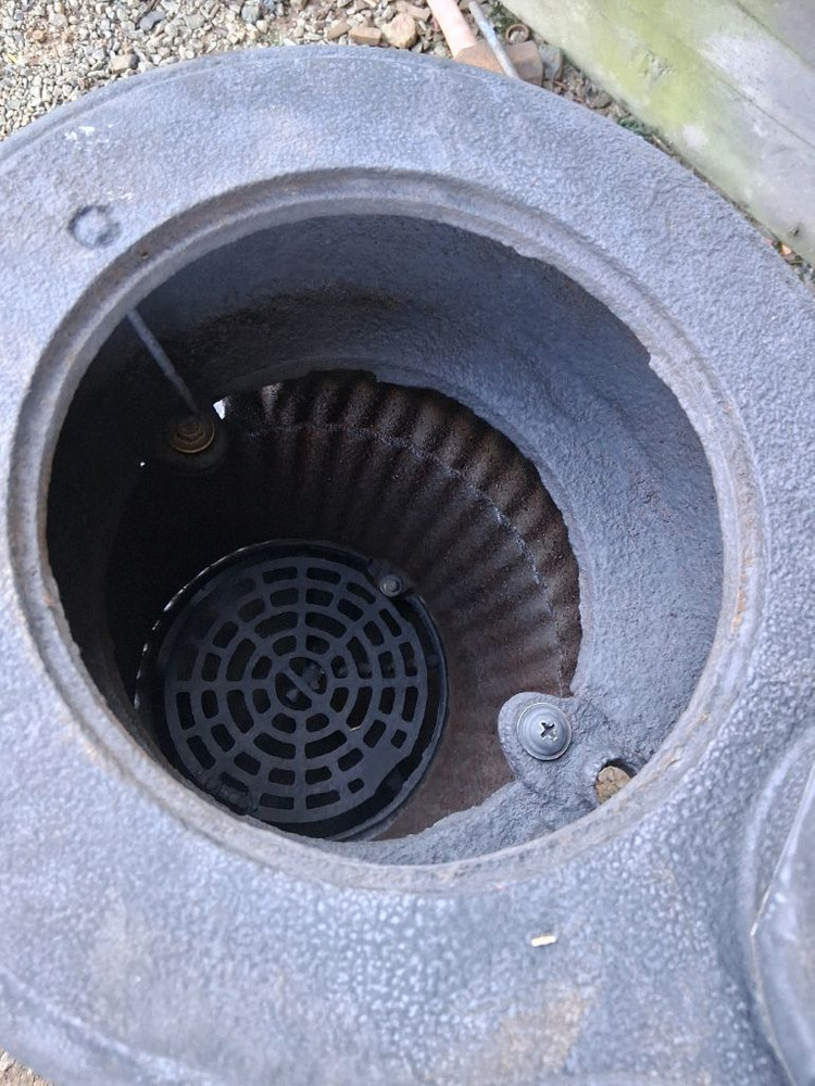 주물 땅콩난로73cm지름45cm 이미지