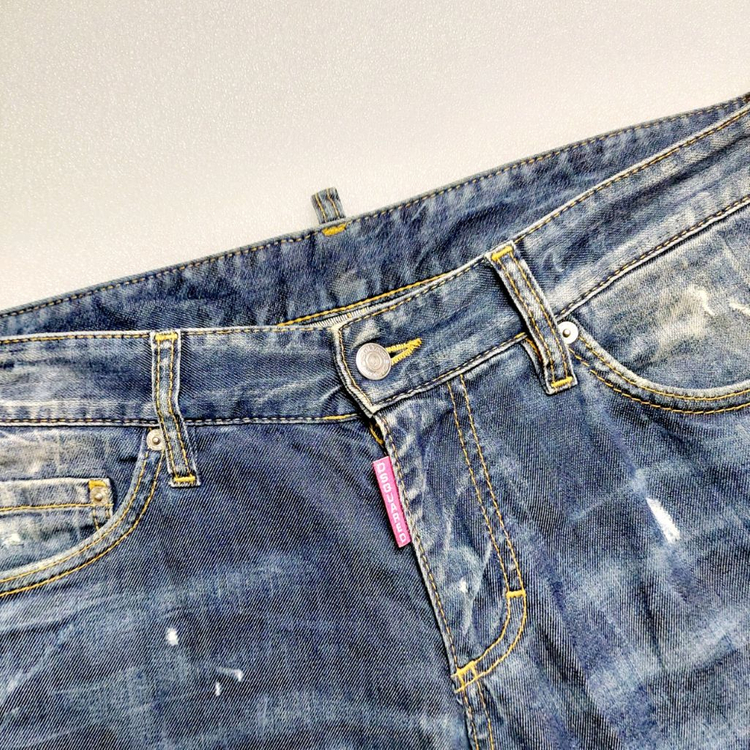 디스퀘어드 청바지46(32)빈티지 워싱 스판 이미지