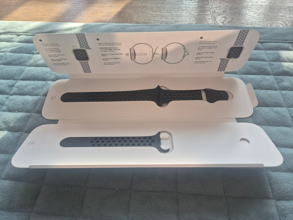 [풀박스]애플워치 SE1 44mm 나이키 에디션 스페이스 그레이(셀룰러)--5