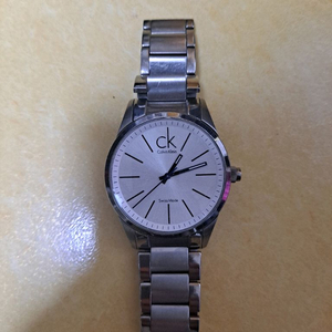 정품 빈티지 CK 메탈 시계 / 스위스 메이드 시계 이미지