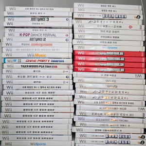 닌텐도위 wii 게임시디 정리 합니다.