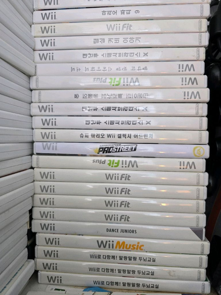 닌텐도위 wii 게임시디 정리 합니다. 이미지