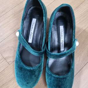 쇼쉬르라팡 벨벳 메리제인구두 230 이미지