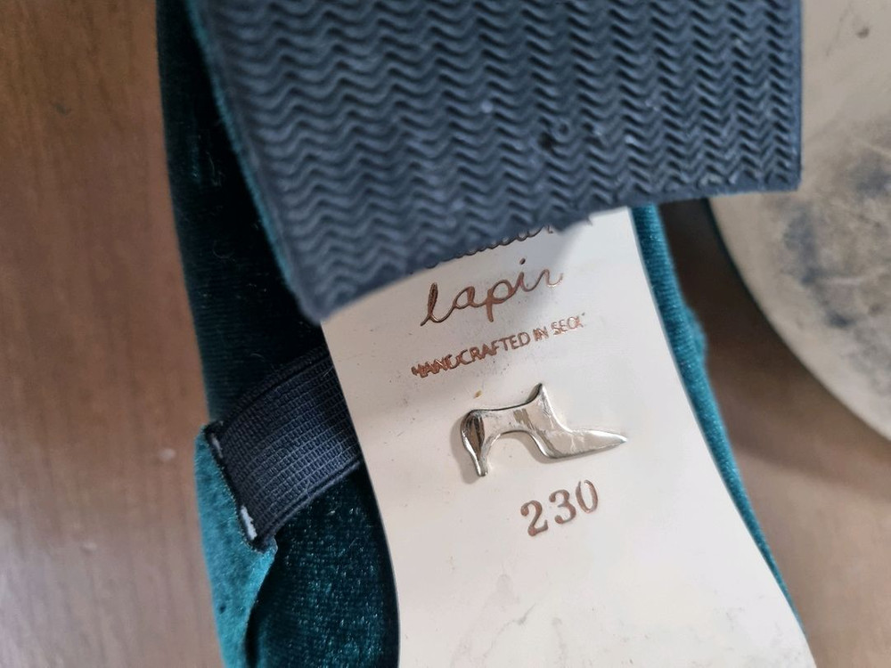 쇼쉬르라팡 벨벳 메리제인구두 230 이미지